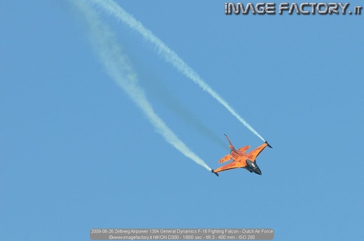2009-06-26 Zeltweg Airpower 1304 General Dynamics F-16 Fighting Falcon - Dutch Air Force